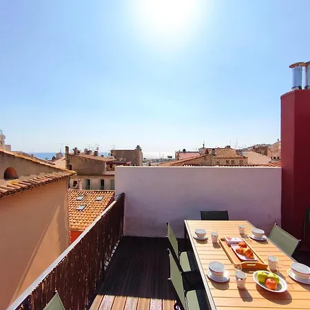 Apartmán Mistral 3 Elegant Duplex 2 Avec Terrasse Et Climatisation, A Proximite Immediate Du Port Cassis